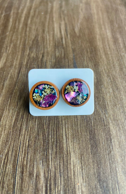 Enchanted Forest Stud Earrings