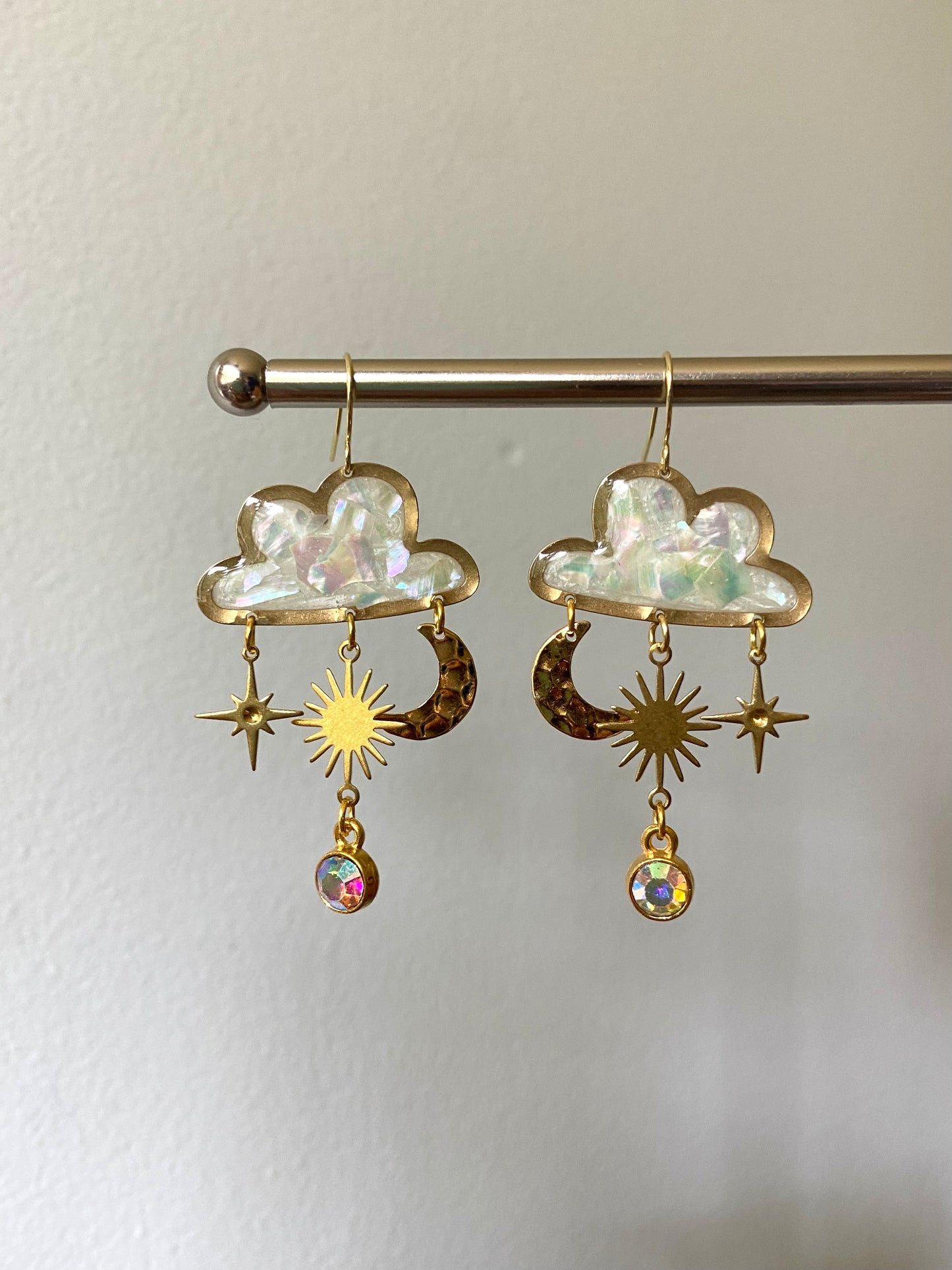 Mystic cloud earrings